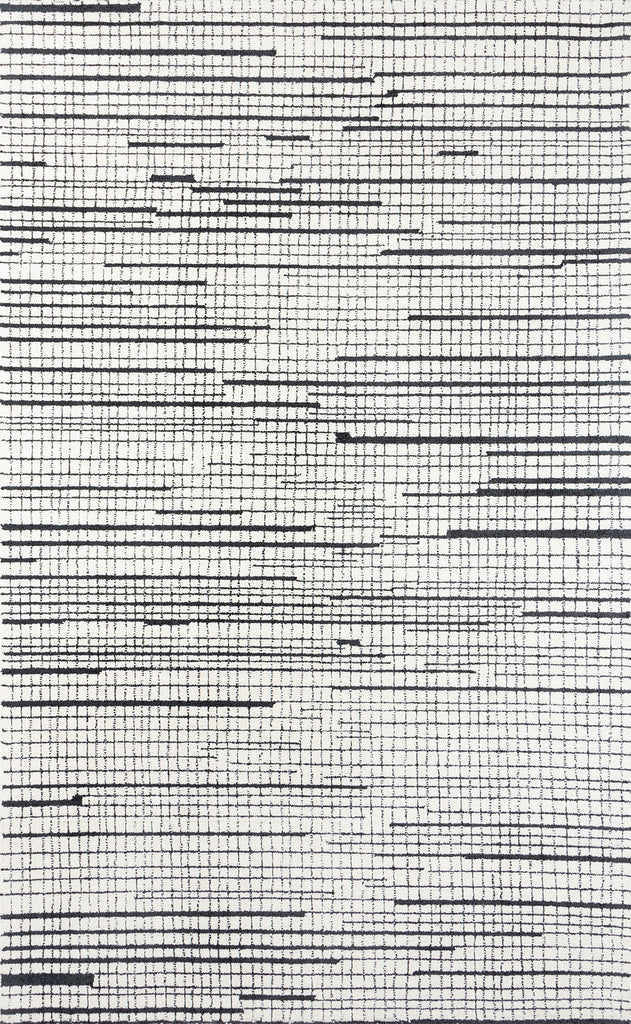 Momeni Smith SMI-1 Black Area Rug