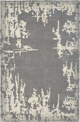 Symmetry SMM02 Grey/Beige Area Rug by Nourison