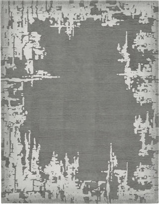 Symmetry SMM02 Grey/Beige Area Rug by Nourison