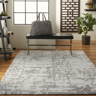 Symmetry SMM03 Ivory/Taupe Area Rug by Nourison