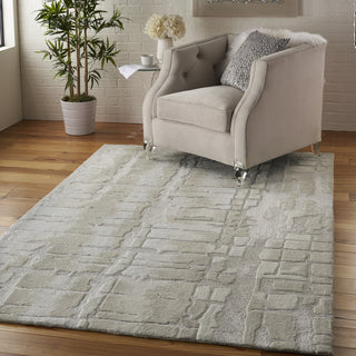 Symmetry SMM04 Ivory/Beige Area Rug by Nourison