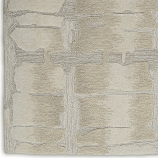 Symmetry SMM04 Ivory/Beige Area Rug by Nourison