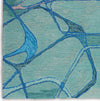 Symmetry SMM05 Aqua Blue Area Rug by Nourison Room Image Feature