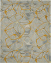 Symmetry SMM05 Grey/Yellow Area Rug by Nourison