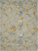Symmetry SMM05 Grey/Yellow Area Rug by Nourison
