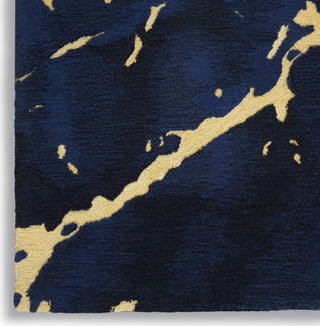 Symmetry SMM09 Navy Area Rug by Nourison