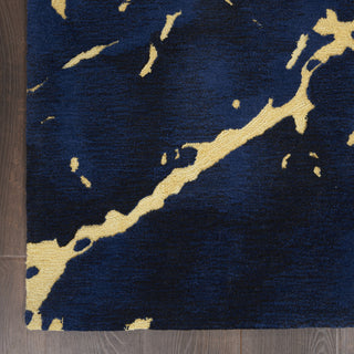 Symmetry SMM09 Navy Area Rug by Nourison