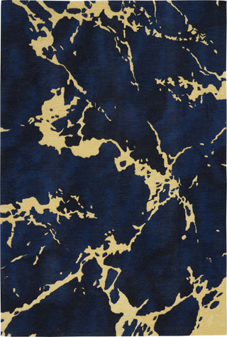 Symmetry SMM09 Navy Area Rug by Nourison