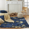 Symmetry SMM09 Navy Area Rug by Nourison