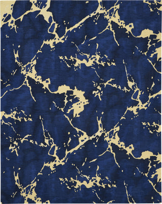 Symmetry SMM09 Navy Area Rug by Nourison