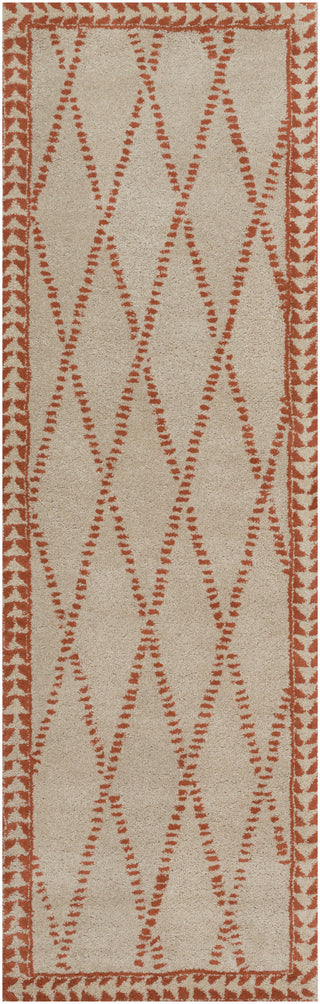 Surya Stampede SMP-6001 Rust Area Rug 2'6'' x 8' Runner