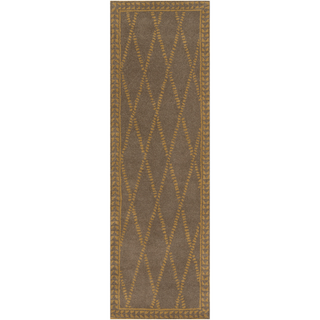 Surya Stampede SMP-6002 Taupe Area Rug 2'6'' x 8' Runner