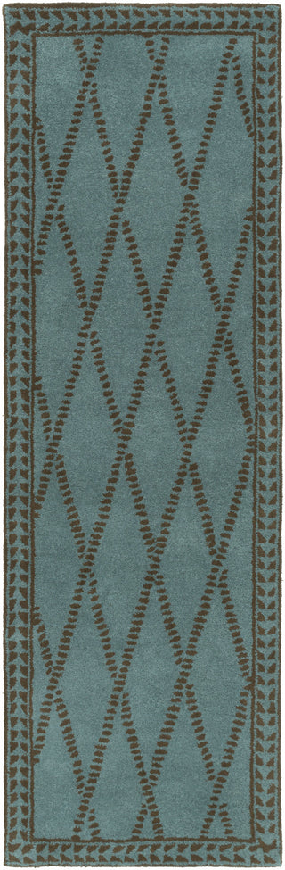 Surya Stampede SMP-6004 Slate Area Rug 2'6'' x 8' Runner