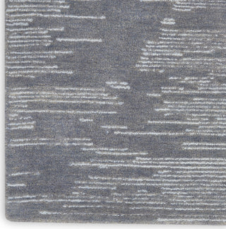 Nourison Ma30 Star SMR02 Blue Area Rug by Michael Amini Corner Image