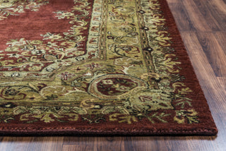 Rizzy Shine SN0350 khaki Area Rug Edge Shot Feature