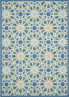 Nourison Sun and Shade SND29 Starry Eyed Porcelain Area Rug by Waverly