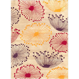 Surya SND-4511 Burnt Orange Area Rug by Sanderson 5' x 8'