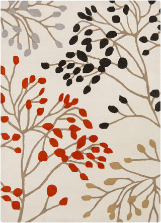 Surya SND-4523 Poppy Area Rug by Sanderson 5' x 8'