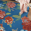 Nourison Sun N' Shade SND82 Blue/Multicolor Area Rug by Waverly