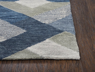 Rizzy Arden Loft-Sandhurst SH123B Blue Area Rug Detail Image