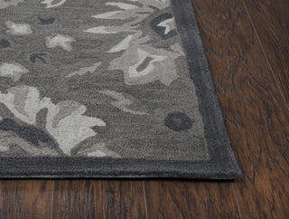 Rizzy Arden Loft-Sandhurst SH185B Dk Grey Area Rug Detail Image