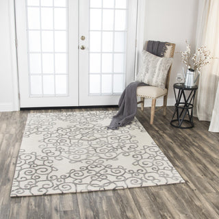 Rizzy Arden Loft-Sandhurst SH188B Ivory Area Rug Corner Image