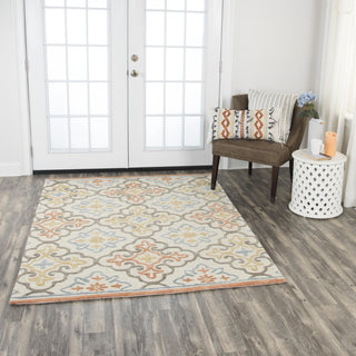 Rizzy Arden Loft-Sandhurst SH189B Beige Area Rug Corner Image