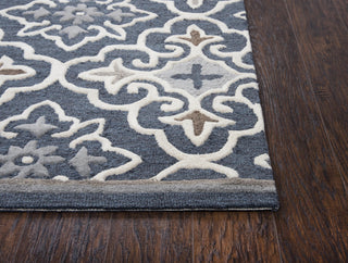 Rizzy Arden Loft-Sandhurst SH190B Dk Grey Area Rug Detail Image