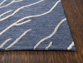 Rizzy Arden Loft-Sandhurst SH193B Blue Area Rug Detail Image