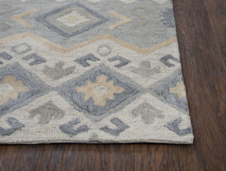 Rizzy Arden Loft-Sandhurst SH197B Grey Area Rug Detail Image