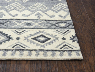 Rizzy Arden Loft-Sandhurst SH199B Grey Area Rug Detail Image