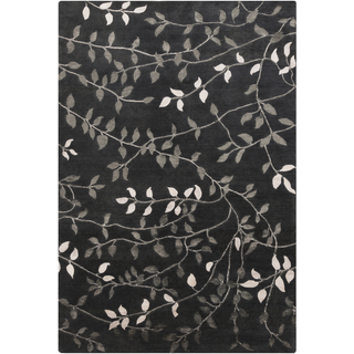 Surya Synergy SNG-5001 Charcoal Area Rug 6' x 9'