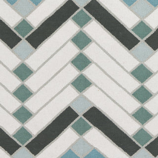 Surya Savannah SNH-8000 Aqua Area Rug Sample Swatch