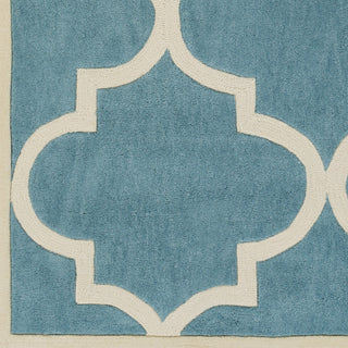 Artistic Weavers Santorini Nora Aqua/Ivory Area Rug Swatch