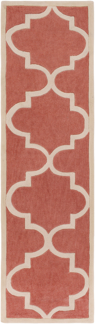 Artistic Weavers Santorini Nora Coral/Ivory Area Rug Runner