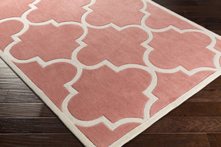 Artistic Weavers Santorini Nora Coral/Ivory Area Rug Corner Shot