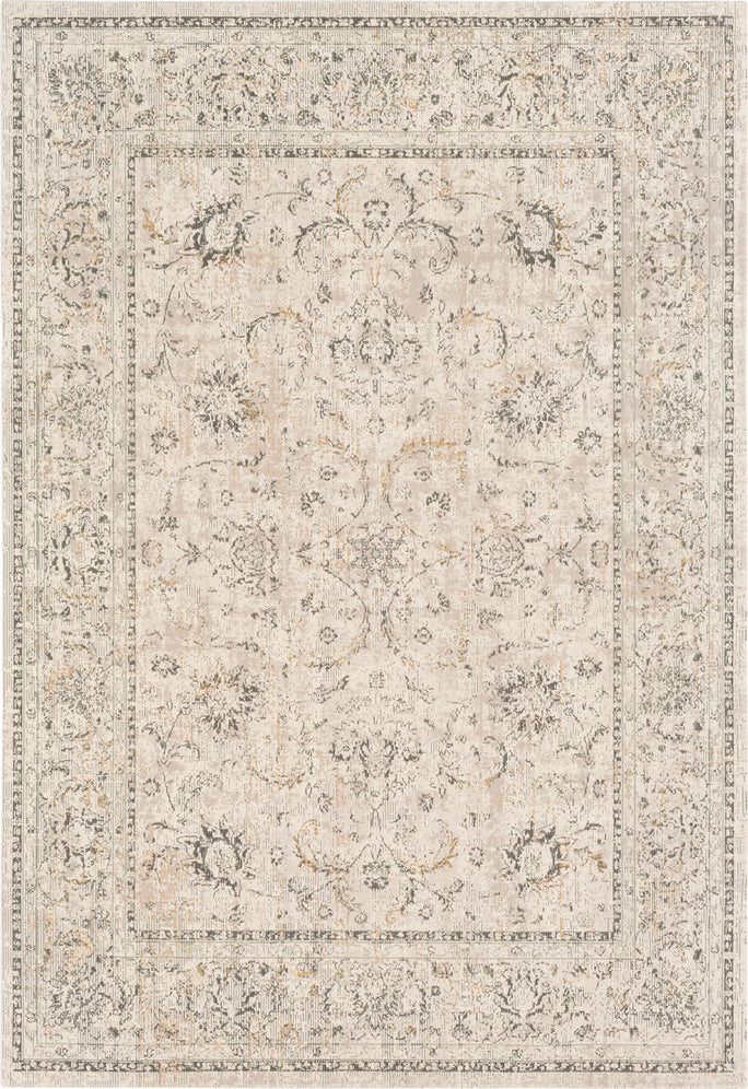 Surya Stonewashed SNW-2303 Taupe Beige Charcoal Camel Sage Area Rug main image