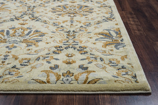 Rizzy Sorrento SO4311 tan Area Rug Edge Shot Feature