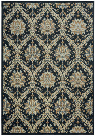 Rizzy Sorrento SO4312 gray black Area Rug main image
