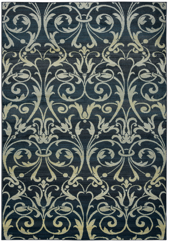 Rizzy Sorrento SO4322 Gray/Charcoal Area Rug