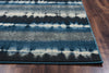 Rizzy Sorrento SO4390 Navy Area Rug Edge Shot
