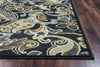 Rizzy Sorrento SO4405 multi Area Rug Edge Shot Feature