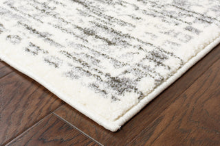 LR Resources Soft Shag 80122 White Area Rug Alternate Image