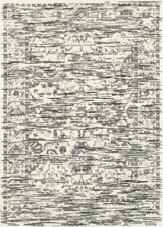 LR Resources Soft Shag 80122 White Area Rug Main Image