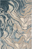 Trans Ocean Soho 7100/03 Agate Blue Area Rug by Liora Manne