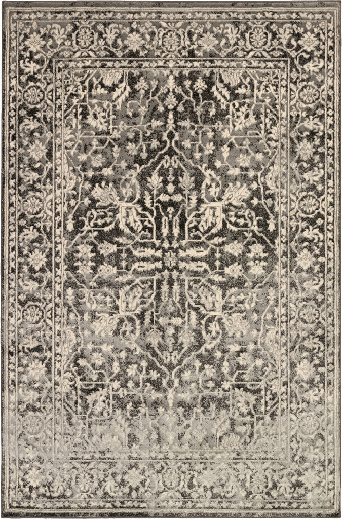 Trans Ocean Soho 7105/48 Heriz Black Area Rug by Liora Manne