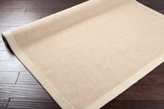 Surya Soho Border Beige Area Rug 5x8 Corner