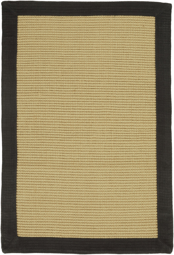 Surya Soho Border Black Area Rug 2' x 3'