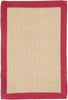Surya Soho Border Red Area Rug 2' x 3'