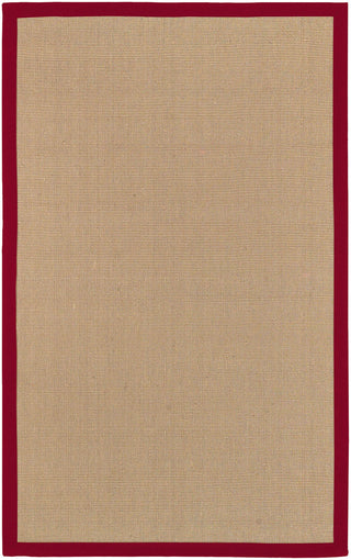 Surya Soho Border Red Area Rug 5' x 8'